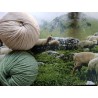 Lot de 7 pelotes laine Mérinos pure (50g) - Coloris Cèdre (Flocky)