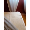 Ensemble Couette( 220x240 ) et Feutre de laine aiguilletée couleur Ecru non traitée (3m2) à utiliser en  sur-matelas