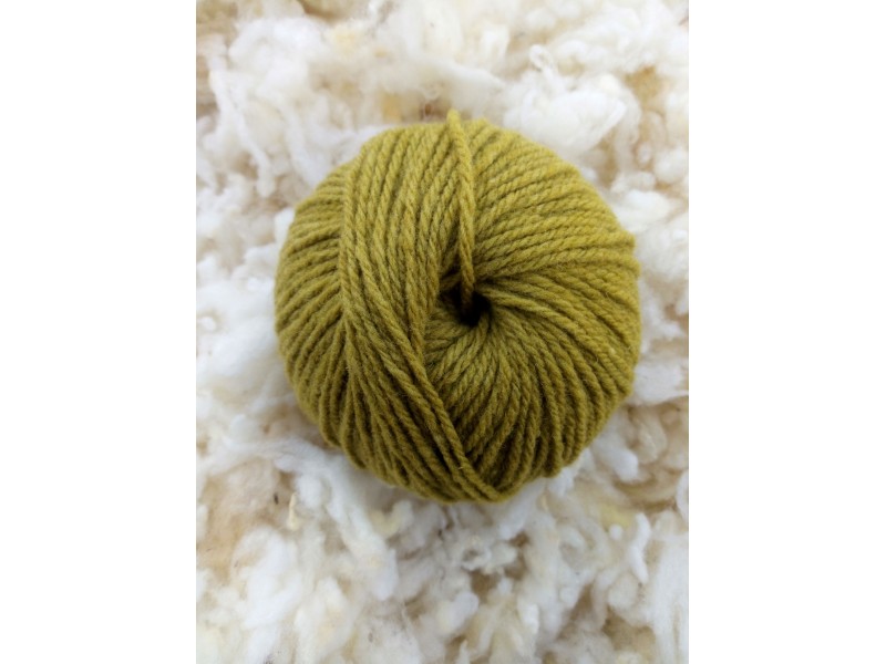 PELOTE (50g) LAINE 100% MERINOS - COLORIS LICHEN