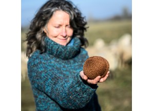 PELOTE LAINE MERINOS -  TEINTES CHINEES - 3 BRINS TOUT EN NUANCES