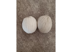 Laine pure Mérinos non teintée (teinte naturelle des toisons) - Ecru, beige, chiné ~~10 pelotes achetées la 11ème offerte